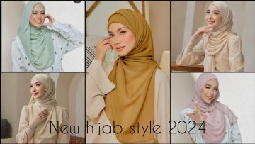new 2024 hijab style