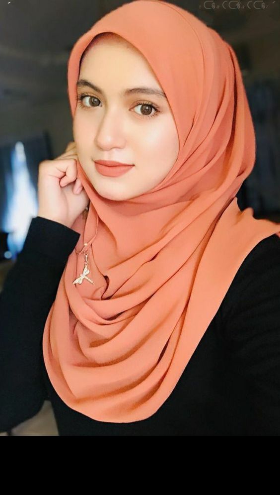 orange hijab